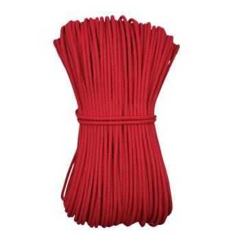 Хлопковый шнур для шитья с сердечником ШН_П16, 5 мм/100 м, цвет Красный