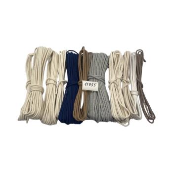 НШВ_11055 Набор хлопковых шнуров  для шитья на вес 5 мм, 1 кг