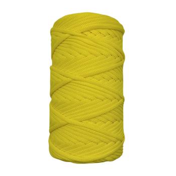 Полиэфирный шнур для вязания  Лимон 5 мм/100м