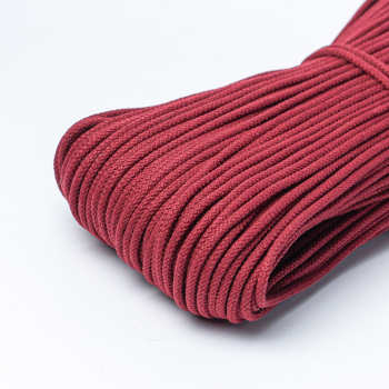 Хлопковый шнур для шитья с сердечником ШН_П13, 5 мм/100 м, цвет Рубин