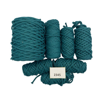 НШВ_2345 Набор хлопковых шнуров на вес 5 мм, 1 кг