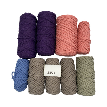НШВ_3353 Набор хлопковых шнуров на вес 3 мм, 1 кг