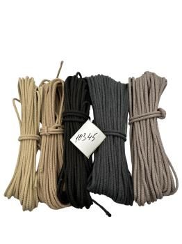 НШВ_10345 Набор хлопковых шнуров  для шитья на вес 5 мм, 1 кг
