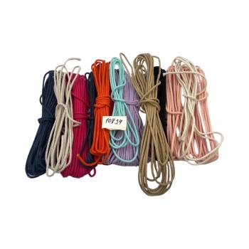 НШВ_10834 Набор хлопковых шнуров  для шитья на вес 5 мм, 1 кг