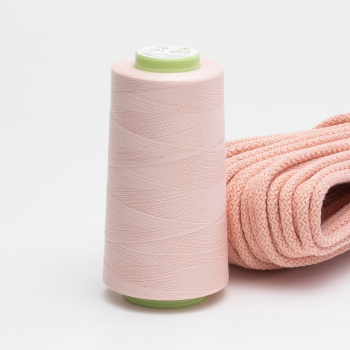 Нить СН полиэстер универсальная 40/2 5000 ярд Розовая пудра/Сакура (1151)