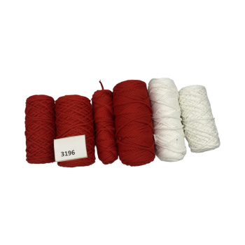 НШВ_3196 Набор полиэфирных шнуров на вес 4 мм, 1 кг