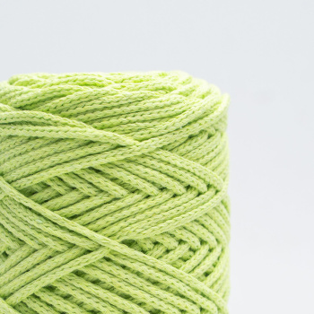 Хлопковый Шнур для вязания Ш-ХЛ3_018 Фисташка, Змм/100м, хлопок