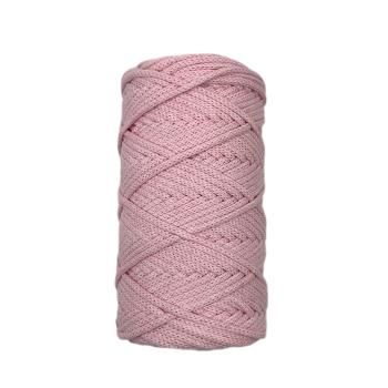 Хлопковый Шнур для вязания ШХ_37 Нежно-розовый, 4мм/100м, хлопок