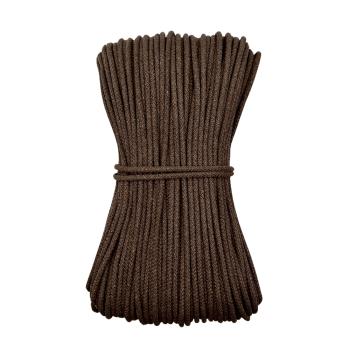 Хлопковый шнур для шитья с сердечником ШН_П83, 5 мм/100 м, цвет Шоколад