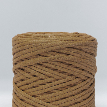 Шпагат хлопковый  цвет Корица, 4мм/100м