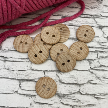 #2802-6 Пуговица с двумя отверстиями, 1 штука, 23 мм