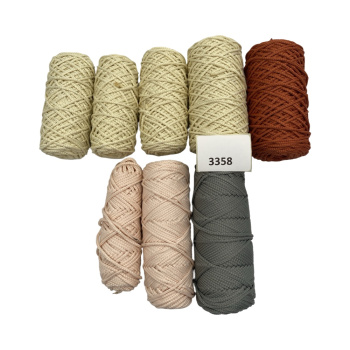 НШВ_3358 Набор полиэфирных шнуров на вес 4 мм, 1 кг