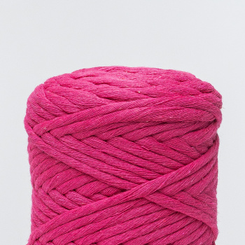 Шпагат хлопковый , цвет Малинка, 4мм/100м