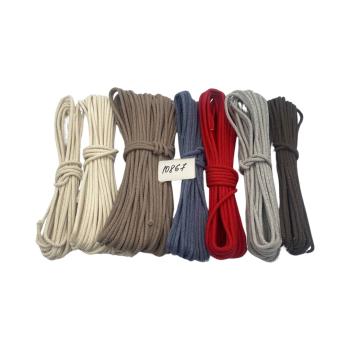 НШВ_10867 Набор хлопковых шнуров  для шитья на вес 5 мм, 1 кг