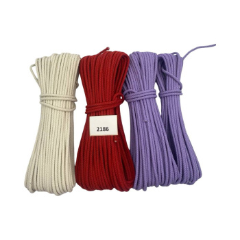 НШВ_2186 Набор хлопковых шнуров  для шитья на вес 5 мм, 1 кг