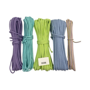 НШВ_2236 Набор хлопковых шнуров  для шитья на вес 5 мм, 1 кг