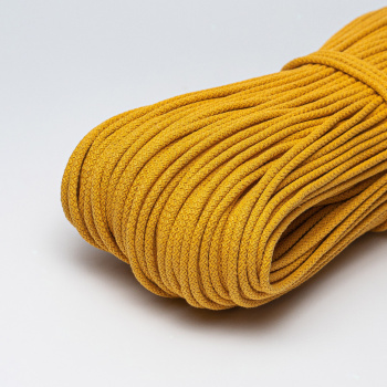 Хлопковый шнур для шитья с сердечником ШН_П81, 5 мм/100 м, цвет Тыква