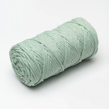 Хлопковый Шнур для вязания ШХ_79 Ментол, 4мм/100м, хлопок