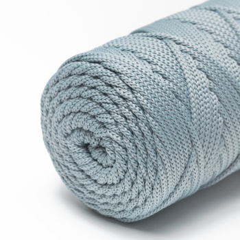 Полиэфирный шнур для вязания ПЭШ_29 Сизый, 4 мм/100 метров