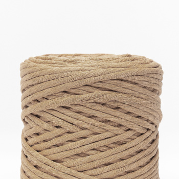 Шпагат хлопковый , цвет Карамель, 4мм/100м