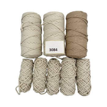 НШВ_3084 Набор хлопковых шнуров на вес 4 мм, 1 кг