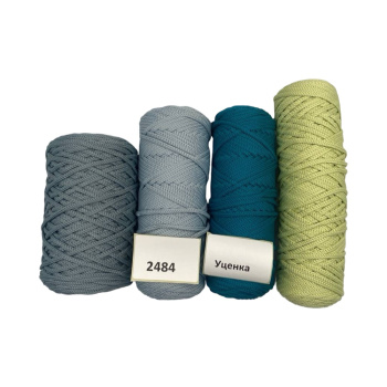 НШВ_2484 Набор полиэфирных шнуров на вес 4 мм, 1 кг УЦЕНКА