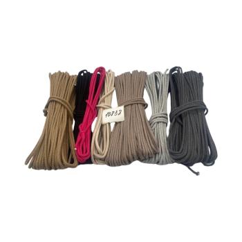 НШВ_10838 Набор хлопковых шнуров  для шитья на вес 5 мм, 1 кг