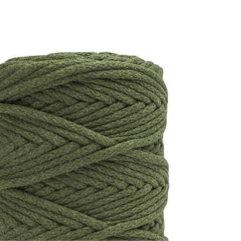Хлопковый Шнур для вязания Ш-ХЛ5 068 Еловый 5 мм/100 м, хлопок Хлопковый Шнур для вязания Ш-ХЛ5 068 Еловый 5 мм/100 м, хлопок