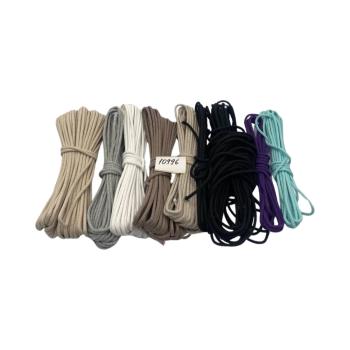 НШВ_10996 Набор хлопковых шнуров  для шитья на вес 5 мм, 1 кг