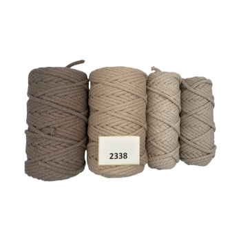 НШВ_2338 Набор хлопковых шнуров на вес 5 мм, 1 кг