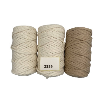 НШВ_2359 Набор хлопковых шнуров на вес 5 мм, 1 кг