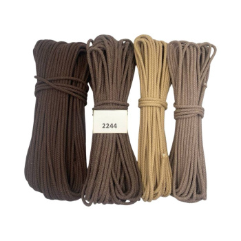 НШВ_2244 Набор хлопковых шнуров  для шитья на вес 5 мм, 1 кг