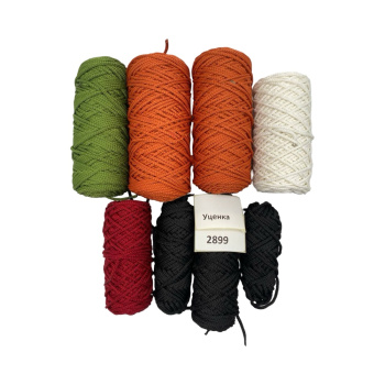 НШВ_2899 Набор полиэфирных шнуров на вес 3 мм, 1 кг УЦЕНКА
