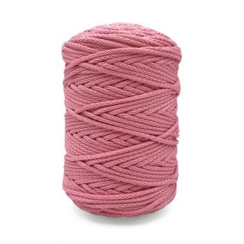 Полиэфирный Шнур с сердечником для вязания ПШ5_2-26 Розовый, 5мм/200 м 