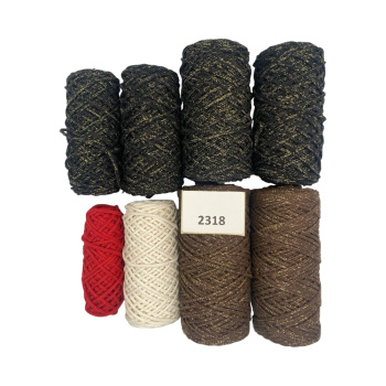 НШВ_2318 Набор хлопковых шнуров на вес 3 мм, 1 кг