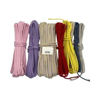 НШВ_2246 Набор хлопковых шнуров  для шитья на вес 5 мм, 1 кг