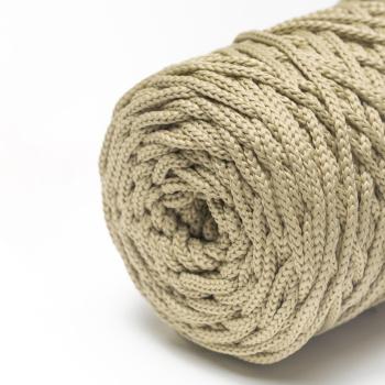 Полиэфирный Шнур для вязания Ш-ПЭ 125-100 Льняной Змм, 100 м 