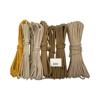 НШВ_2237 Набор хлопковых шнуров  для шитья на вес 5 мм, 1 кг