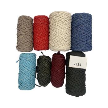 НШВ_2324 Набор хлопковых шнуров на вес 3 мм, 1 кг