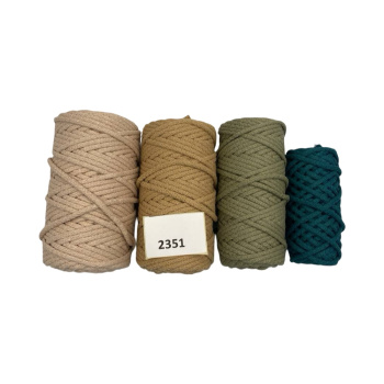 НШВ_2351 Набор хлопковых шнуров на вес 5 мм, 1 кг