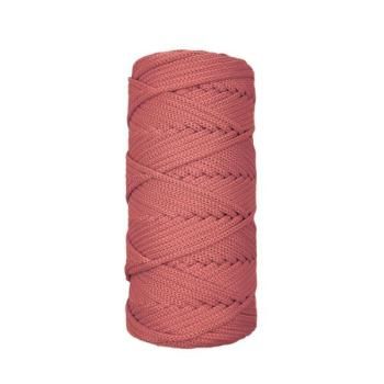 Полиэфирный шнур для вязания ПЭШ_62 Коралл, 4 мм/100 метров