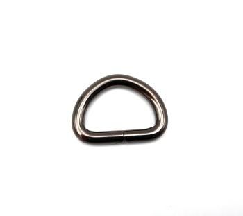 819-3 D- кольцо "Толстое", никель, 35х25 мм, для ремня 25 мм