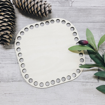 1006-3 Крышка/дно квадрат с закругленными углами 15x15 см