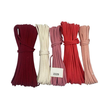 НШВ_2229 Набор хлопковых шнуров  для шитья на вес 5 мм, 1 кг