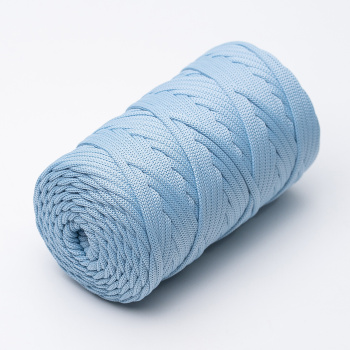 Полиэфирный плоский  шнур для вязания  Аметист 5 мм/100м