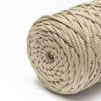 Полиэфирный Шнур для вязания Ш-ПЭ 097-100 Овсянка, Змм, 100 м 