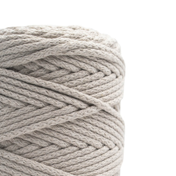 Хлопковый Шнур для вязания Ш-ХЛ5 060 Птичье молоко 5 мм/100 м, хлопок