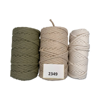 НШВ_2349 Набор хлопковых шнуров на вес 5 мм, 1 кг