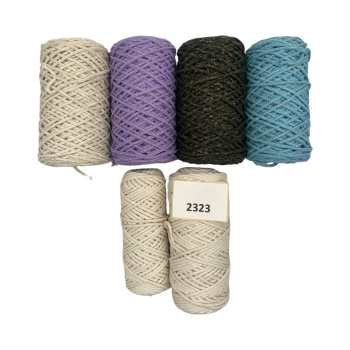 НШВ_2323 Набор хлопковых шнуров на вес 3 мм, 1 кг