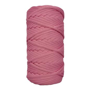Полиэфирный шнур для вязания  Розовый 5 мм/100м